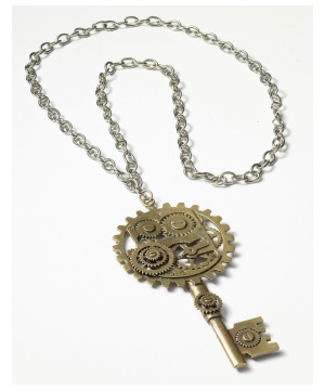 Steampunk Gears Adult Unisex Necklace