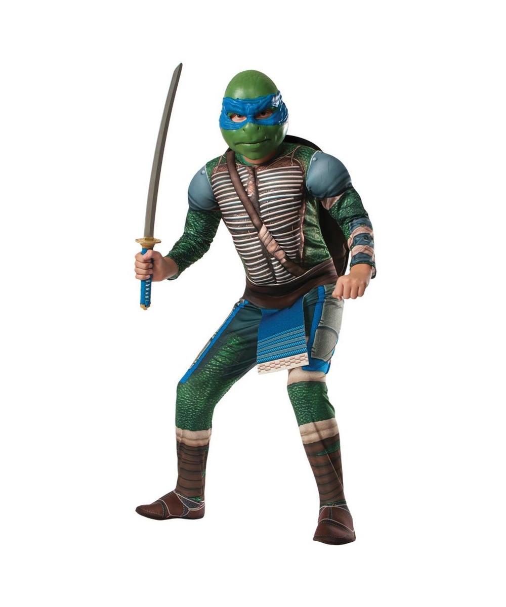  Kids Ninja Turtles Leonardo Costume