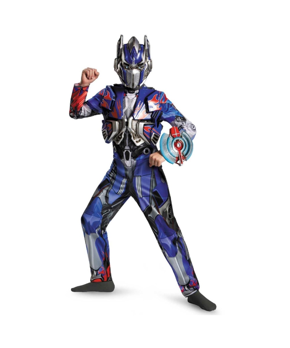  Boys Transformers Optimus Prime Costume