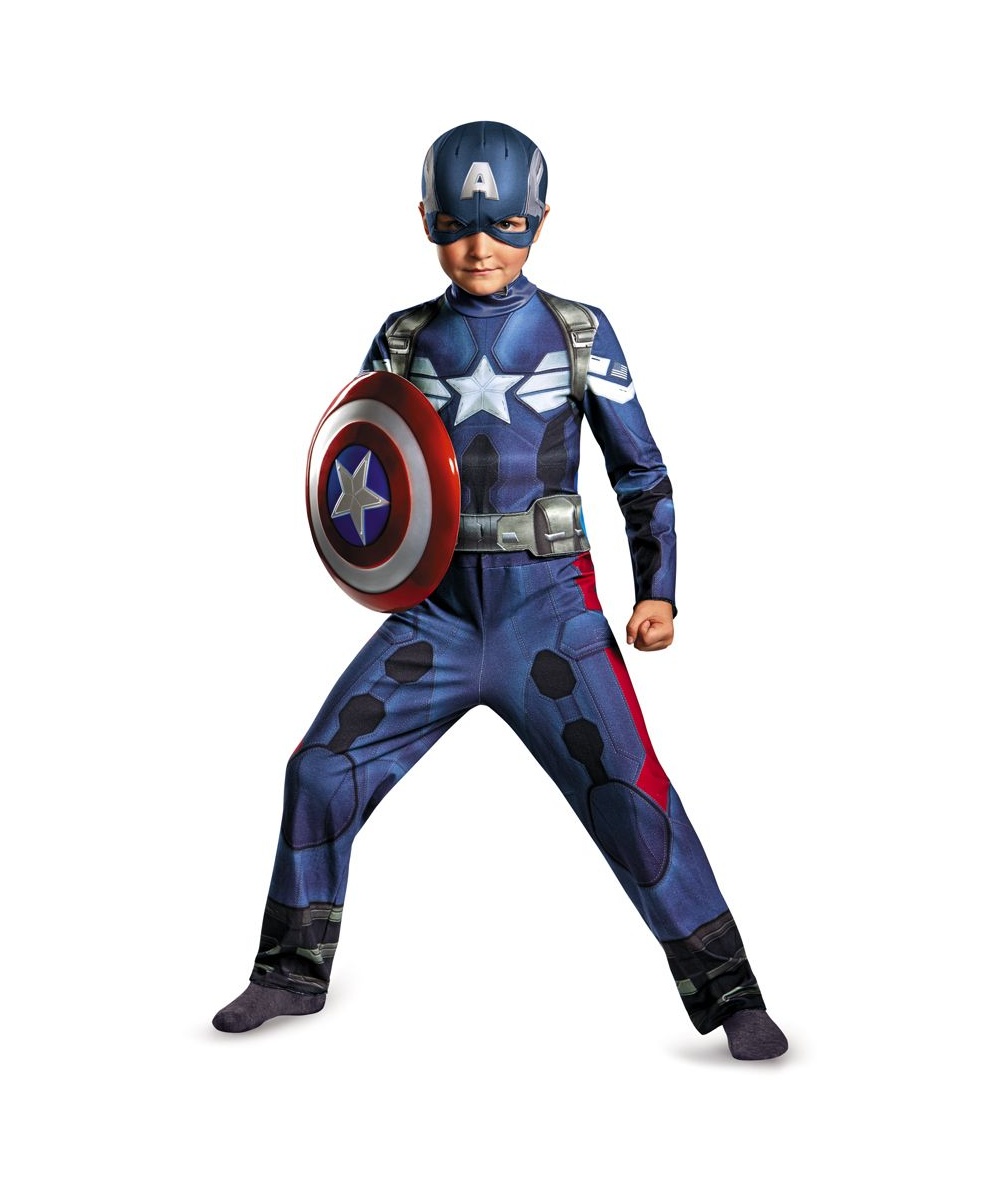  Captain America Movie Boys Costume