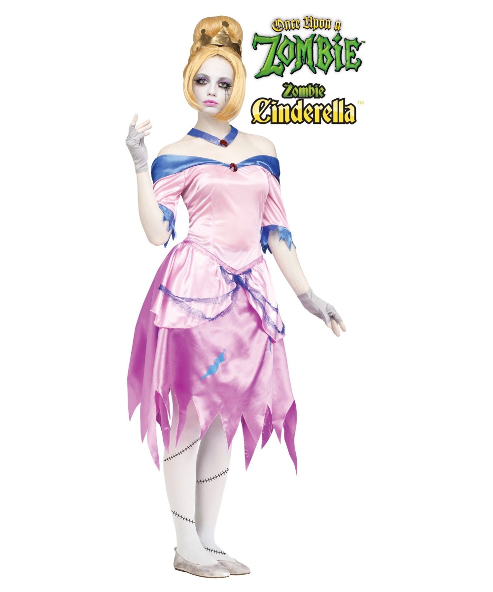  Upon a Zombie Cinderella Costume