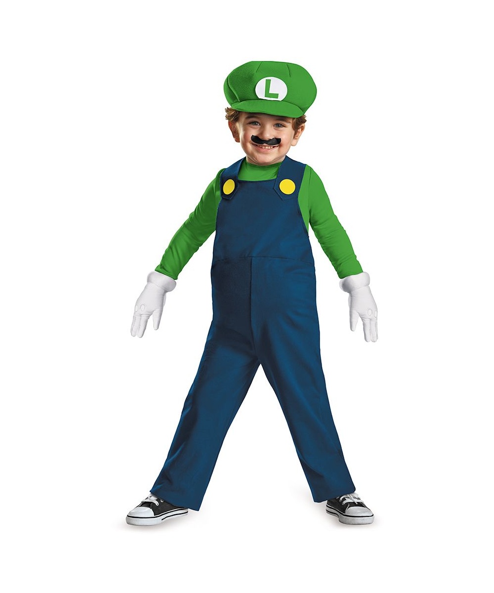  Boys Luigi Toddler Costume