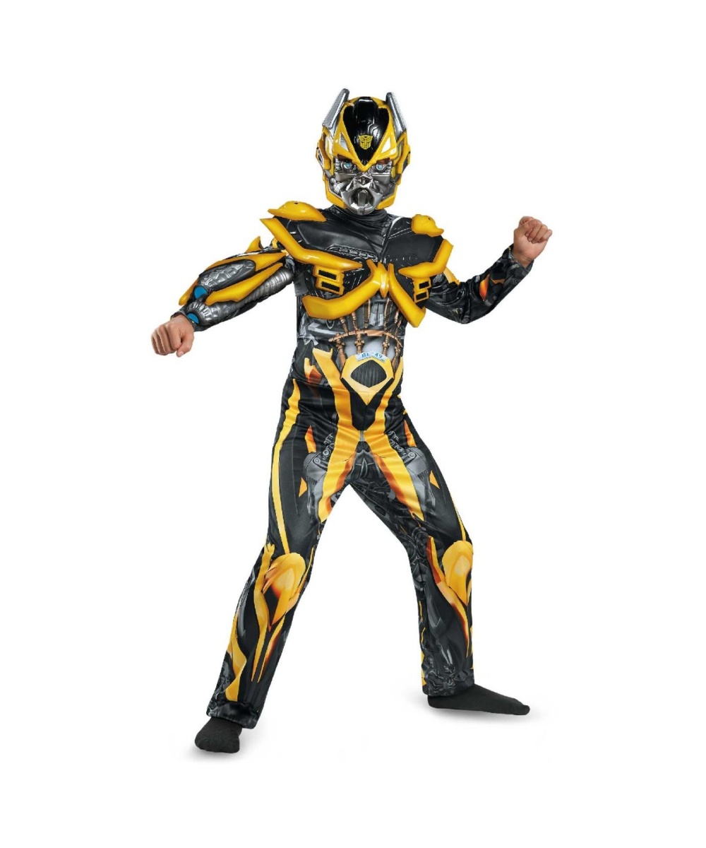  Boys Transformers Bumblebee Costume