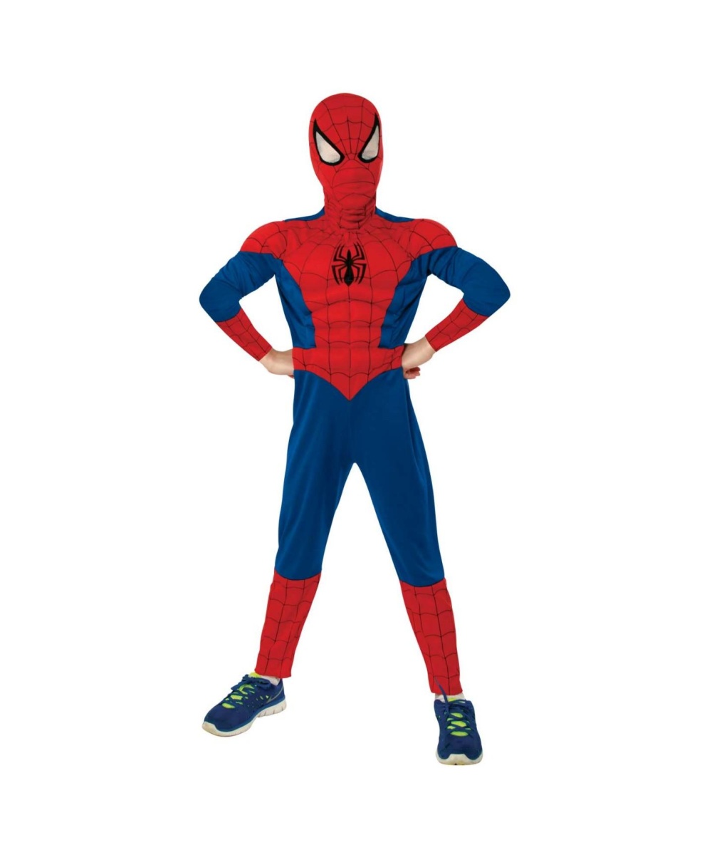 Boys Ultimate Spiderman Costume