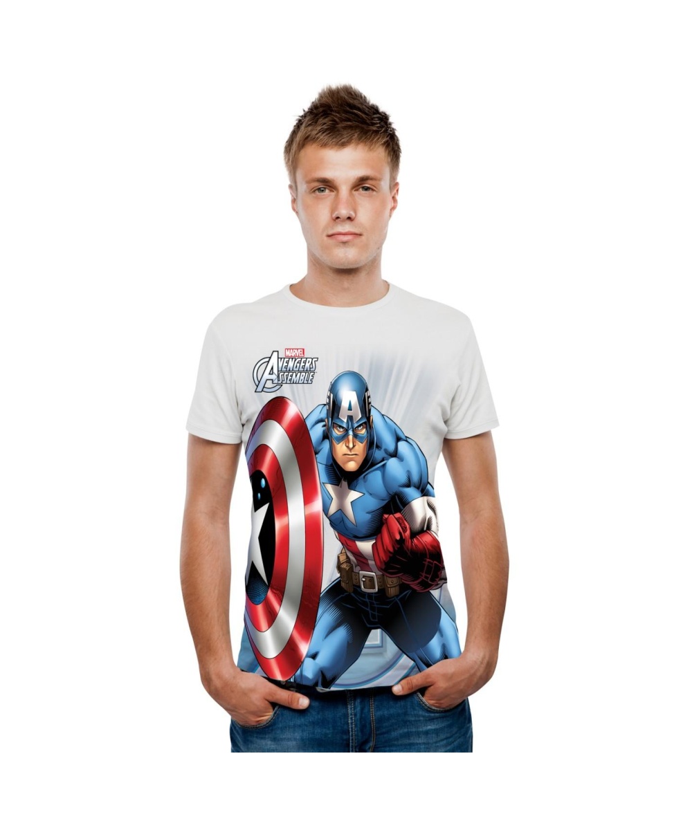  Captain America Mens T-shirt