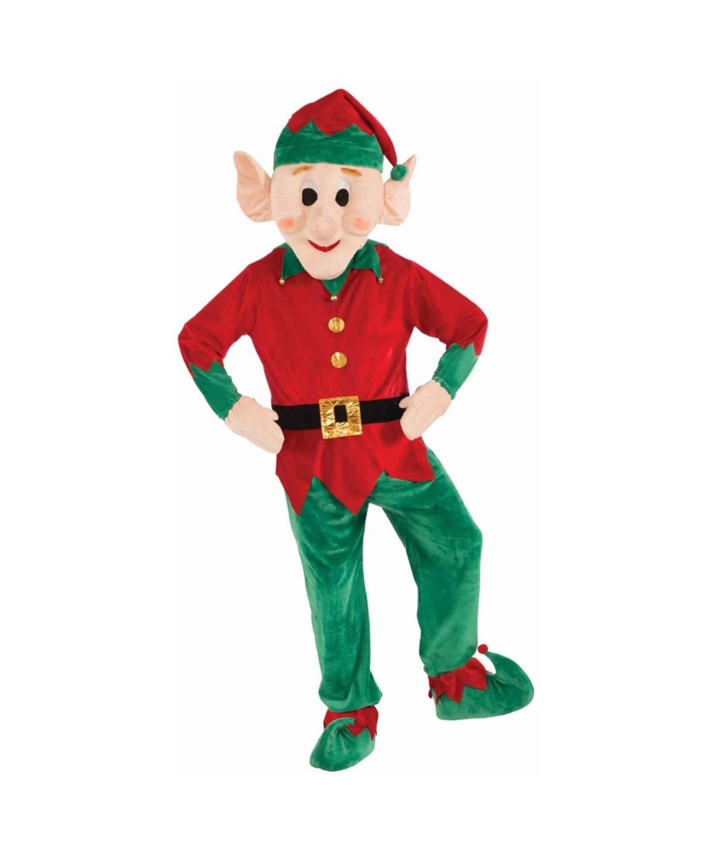  Christmas Elf Mascot Costume