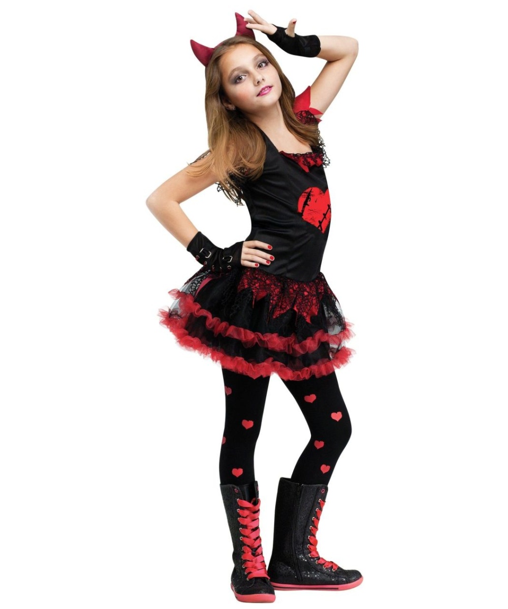  Devil Diva Girls Costume