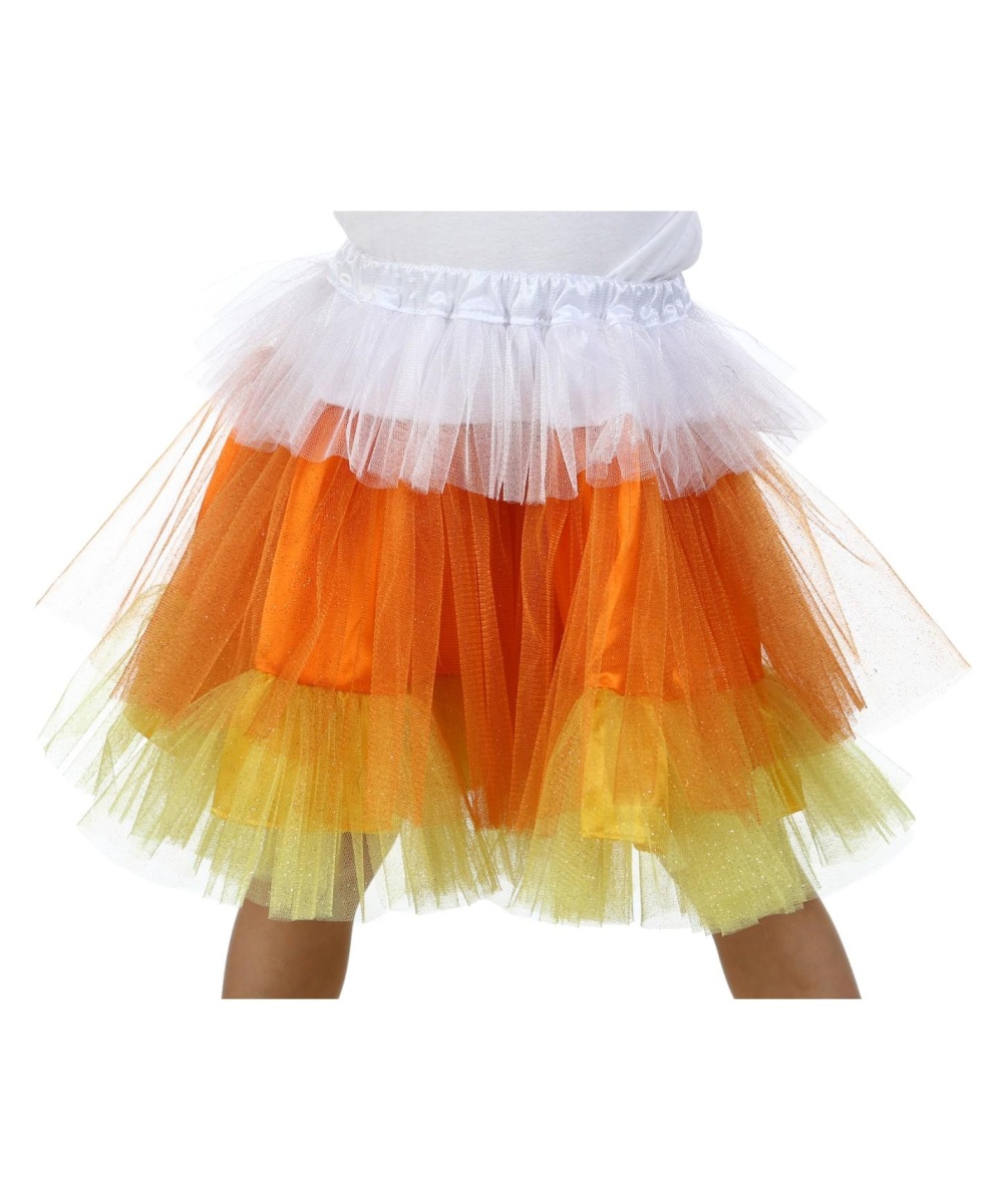  Girls Candy Corn Skirt