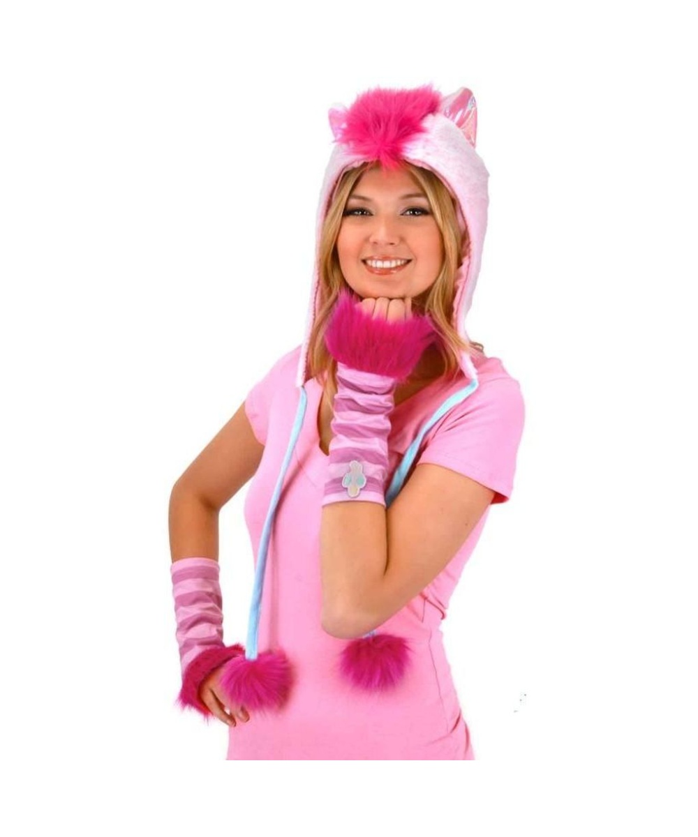  Girls Pinkie Pie Hoodie Hat