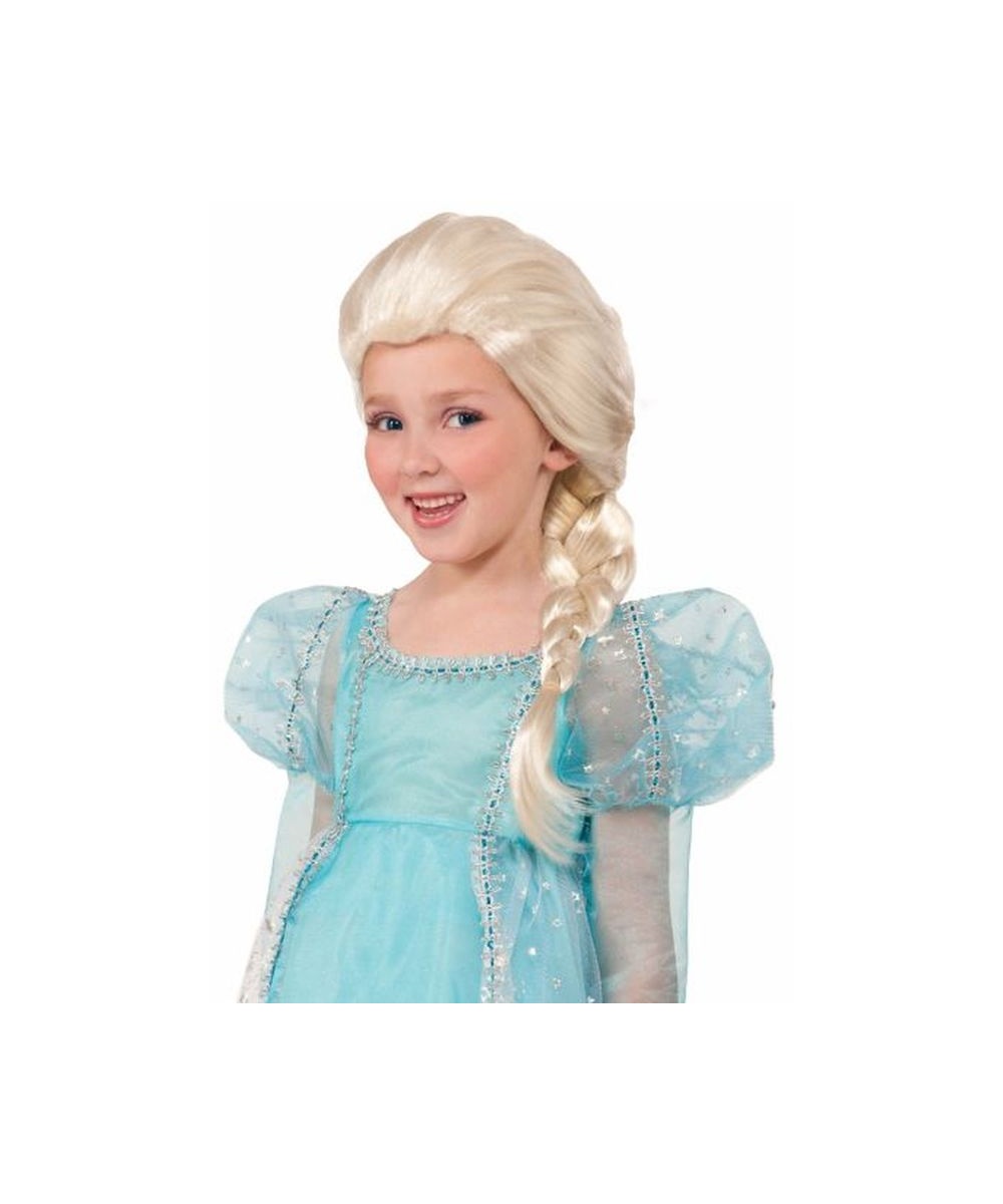  Girls Princess Elsa Wig