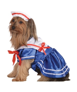  Girls Sailor Pet Costume
