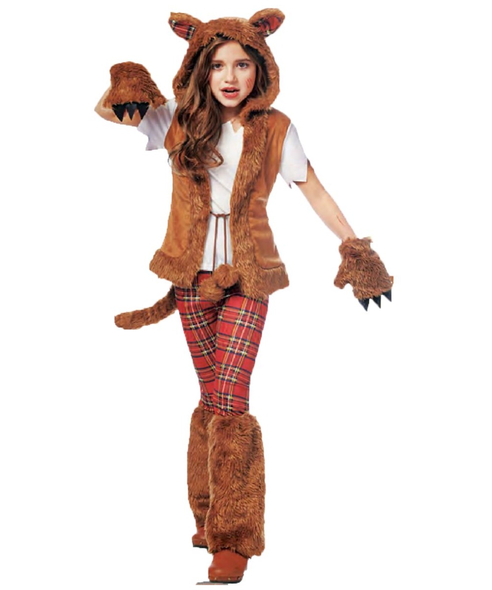 Howl O Ween Werewolf Girls Costume Girls Costume