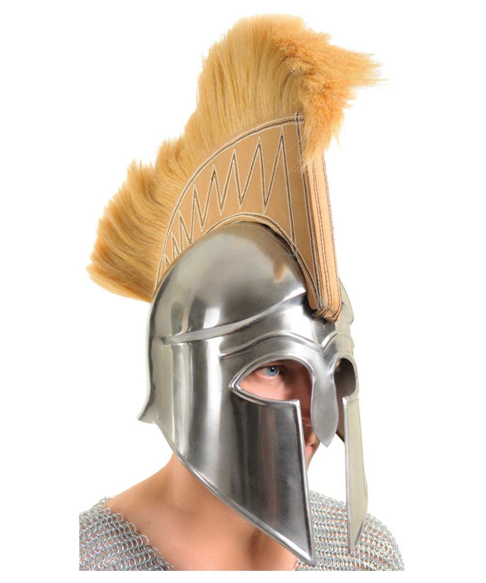  Greek Spartan Warrior Armor Helmet