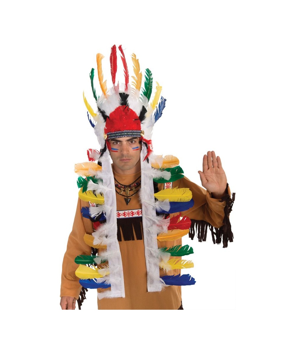 Indian Chief Headdress