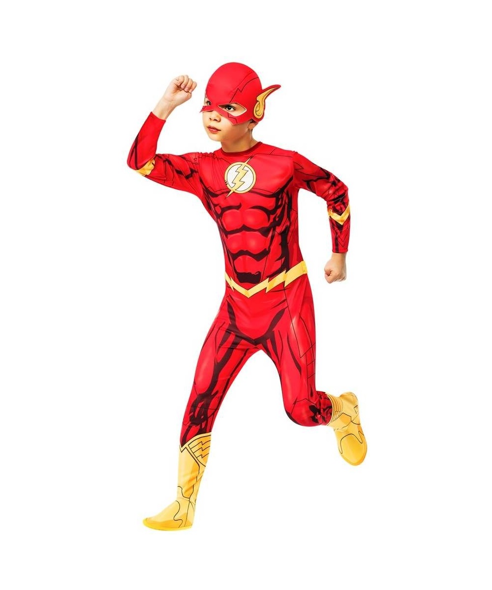  Kids Flash Jumpsuit Costume