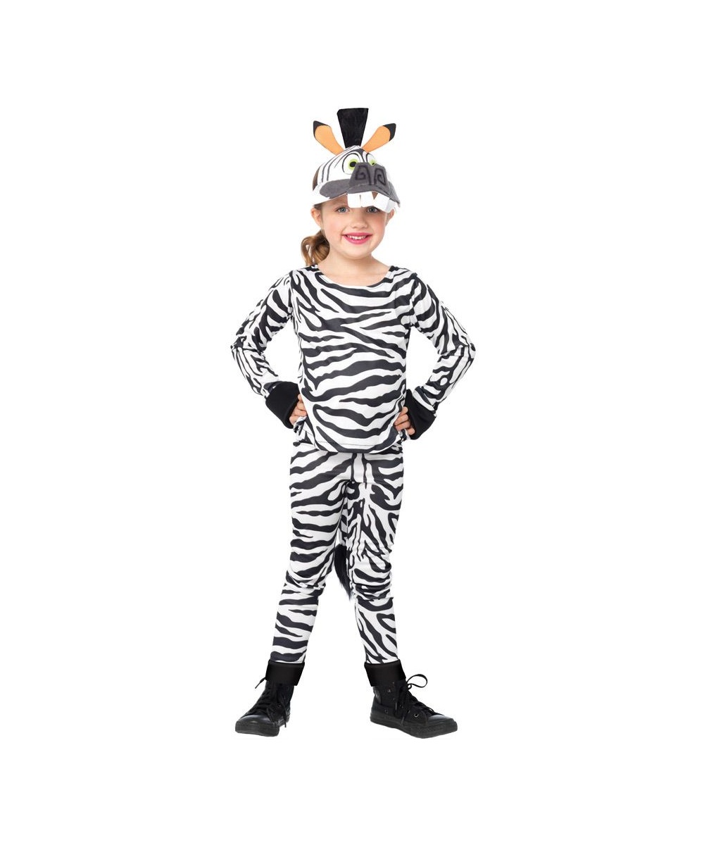 Kids Madagascar Marty Zebra Costume