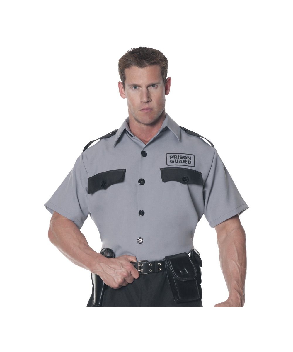  Mens Prison Guard Shirt