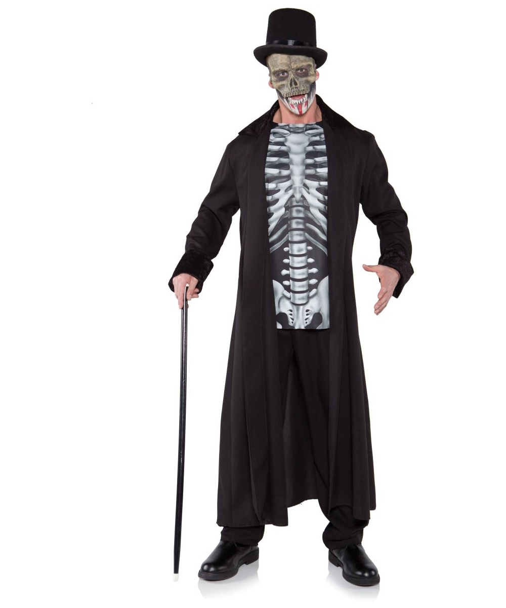  Mens Skull Master Costume