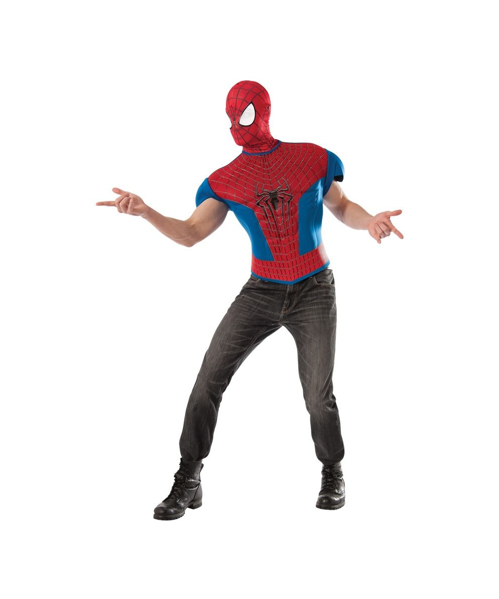  Mens Spider Man Costume Set
