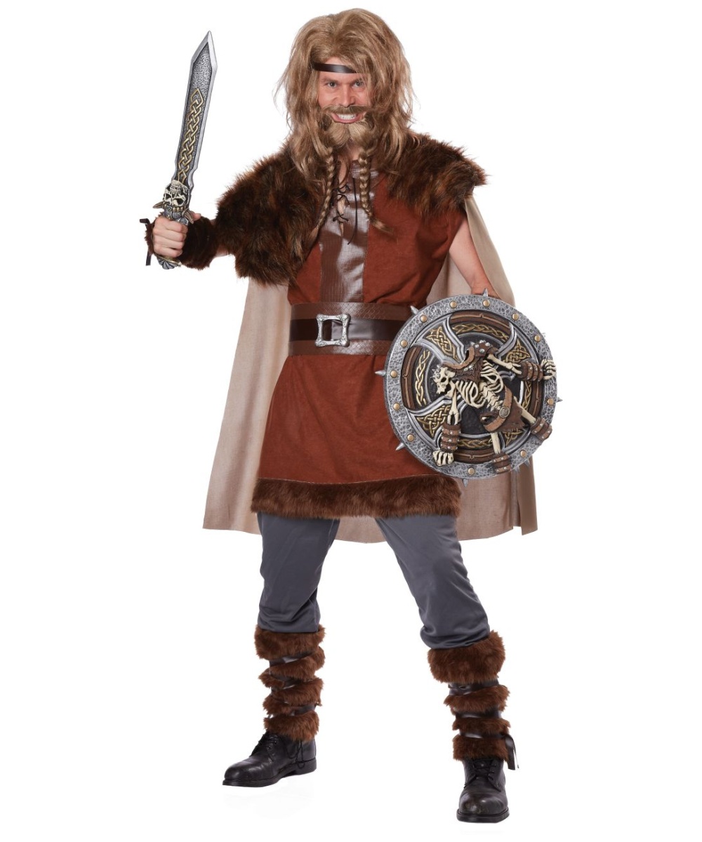  Mens Viking Warrior Costume
