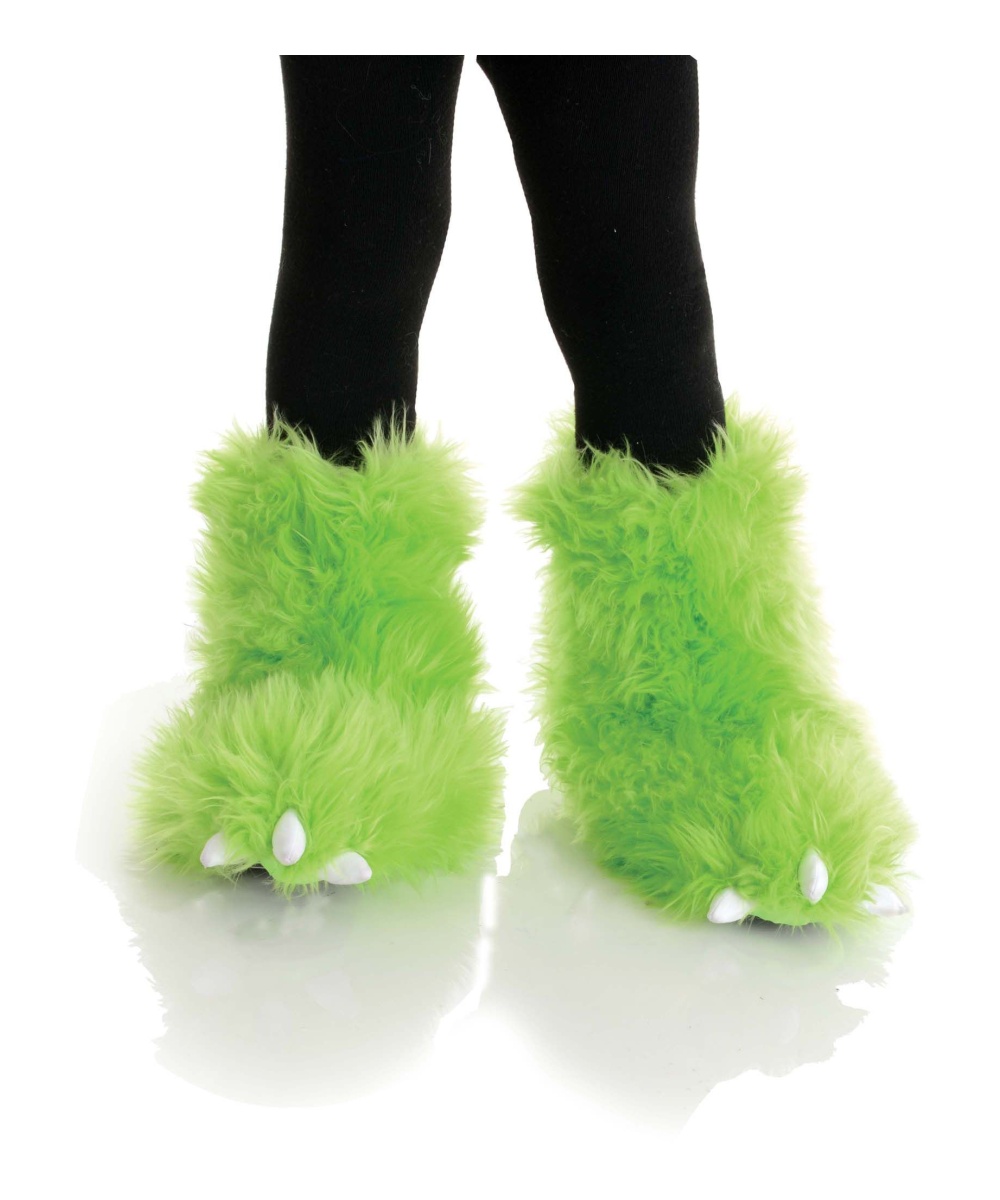  Neon Green Monster Kids Boots