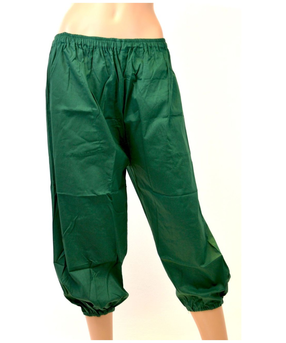  Pants Short Cotton Pants Elastic Waistband