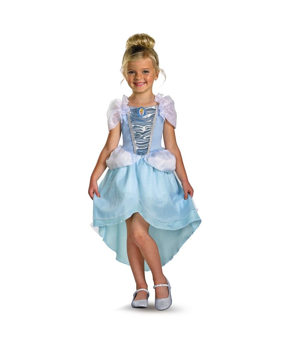  Princess Cinderella Girls Costume