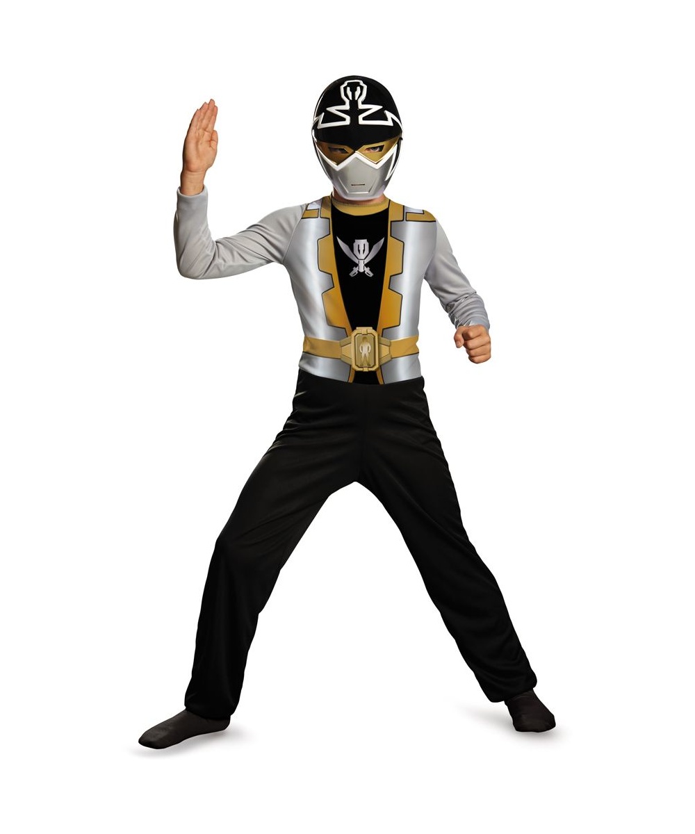  Silver Power Ranger Costume