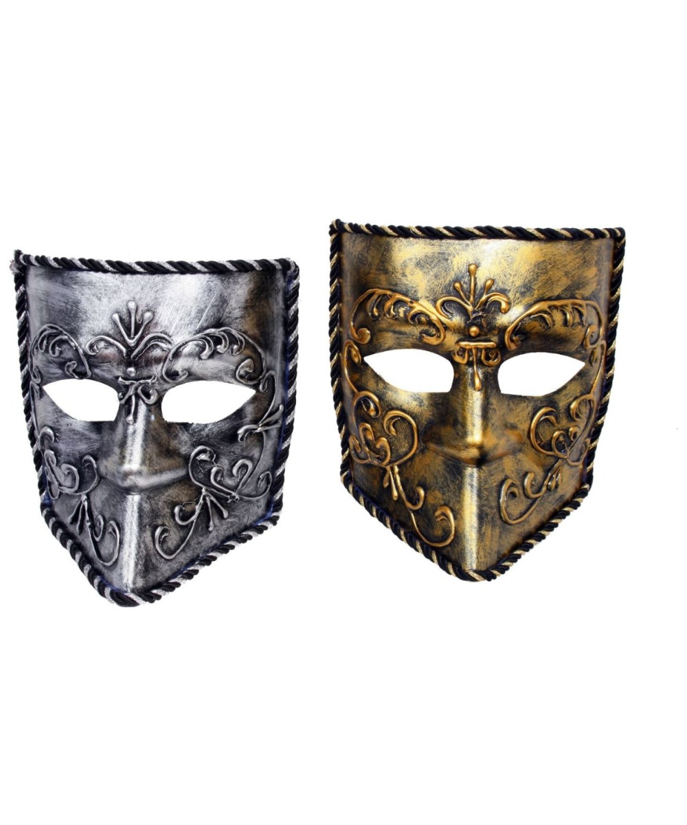  Venetian Bauta Knight Mask
