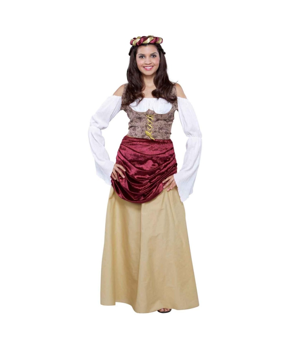  Womens Fair Maiden Renaissance Costume