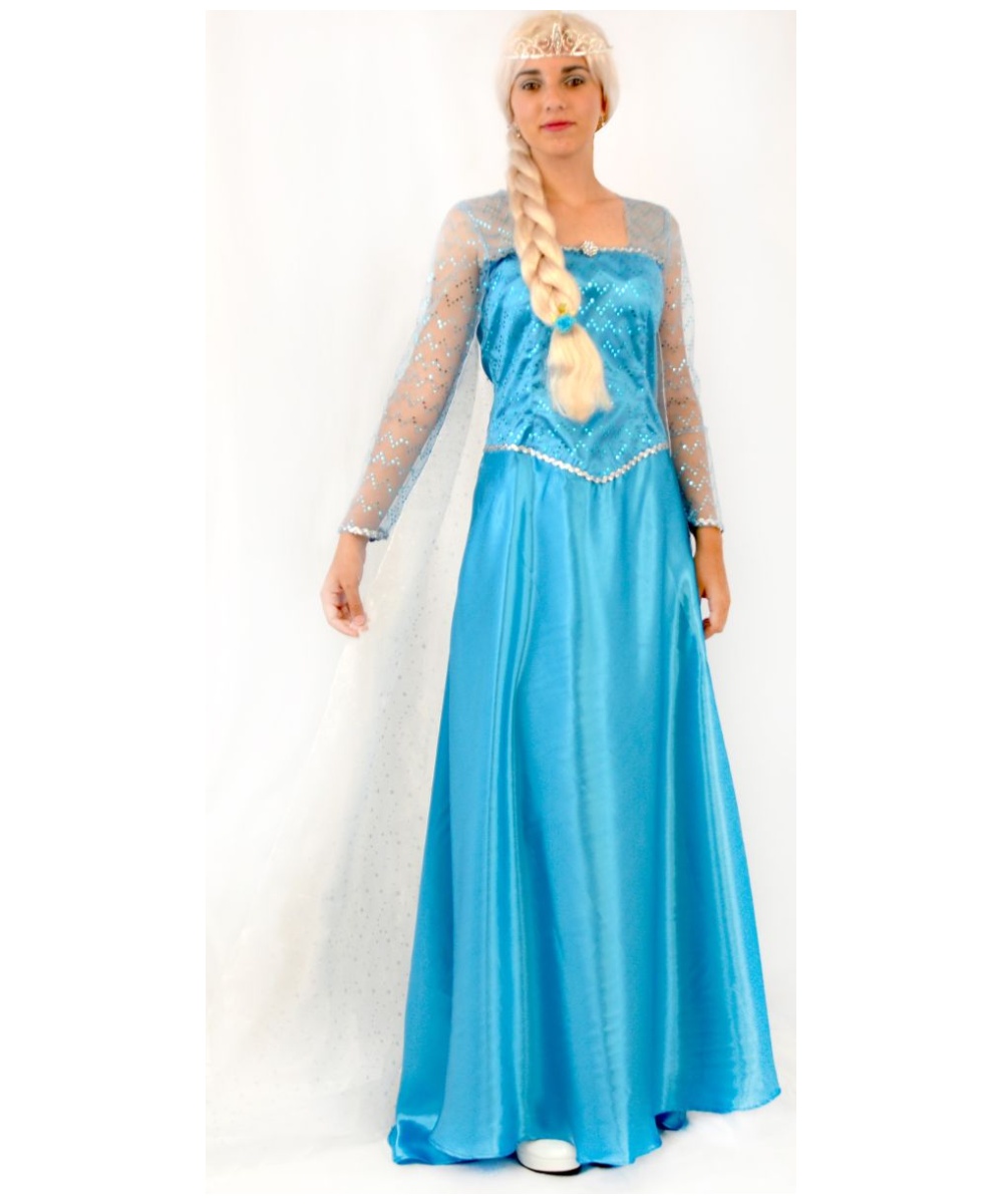  Womens Frozen Elsa Costume Theatrical