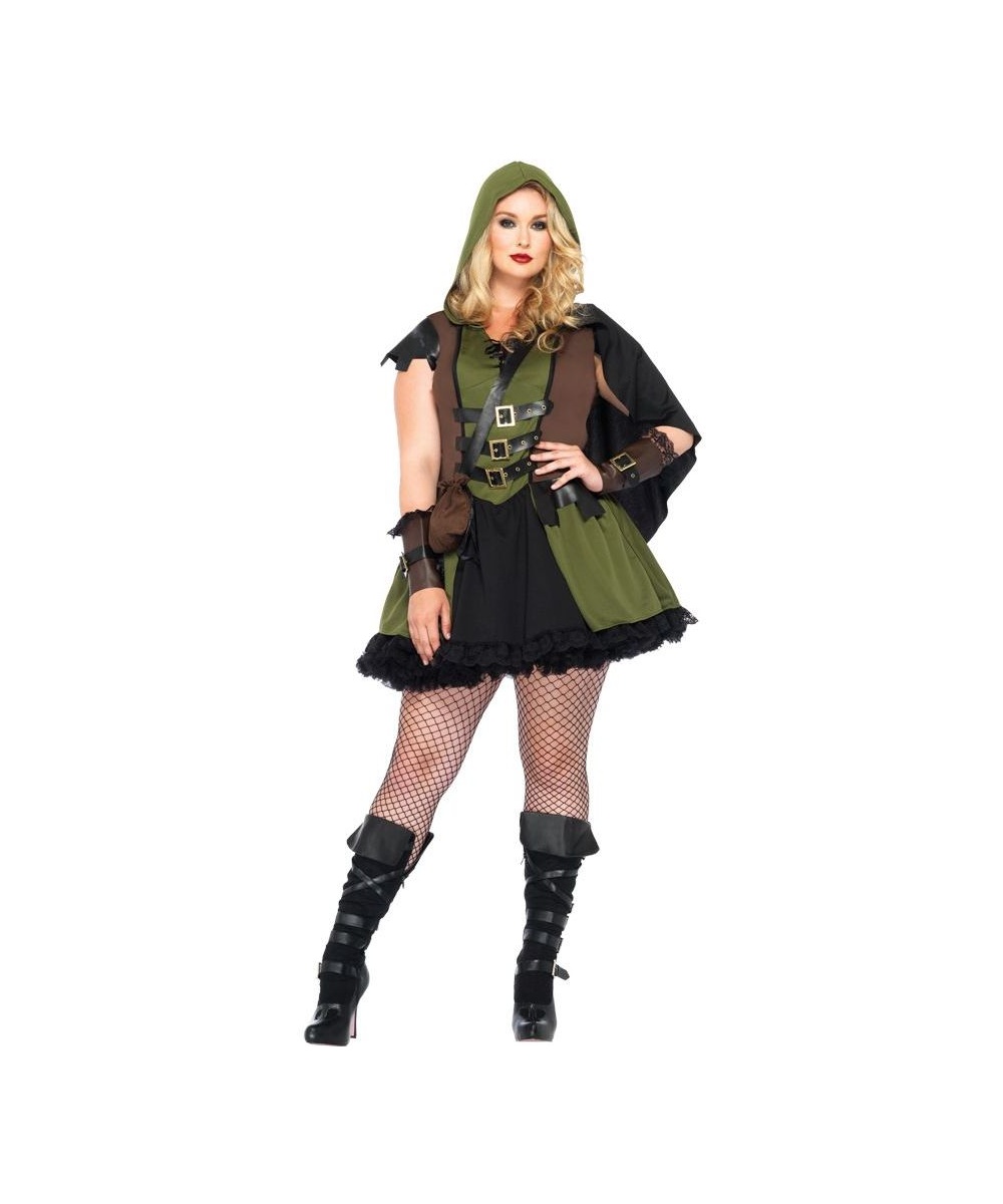  Womens Robin Hood Costume plus size