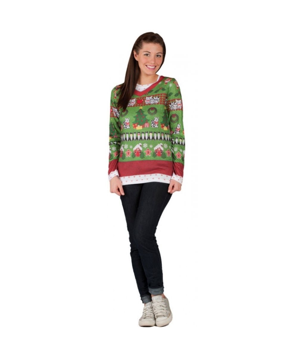  Womens Ugly Christmas Sweater Costume