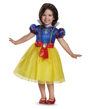 Snow White Classic Girls Disney Dress Costume
