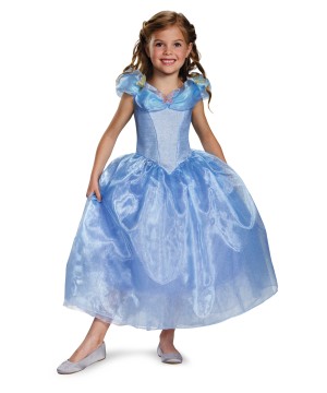  Girls Disney Cinderella Movie Costume