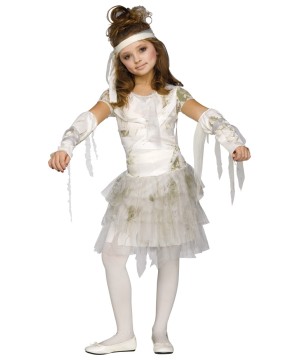  Girls Spooky Mummy Costume