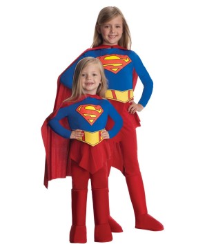 Supergirl Power Toddler Girls Costume