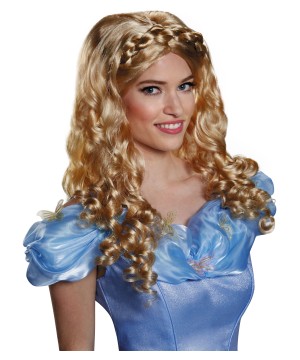 Disney Cinderella Movie Womens Wig