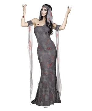 Ghastly Zombie Mummy Womens Costume