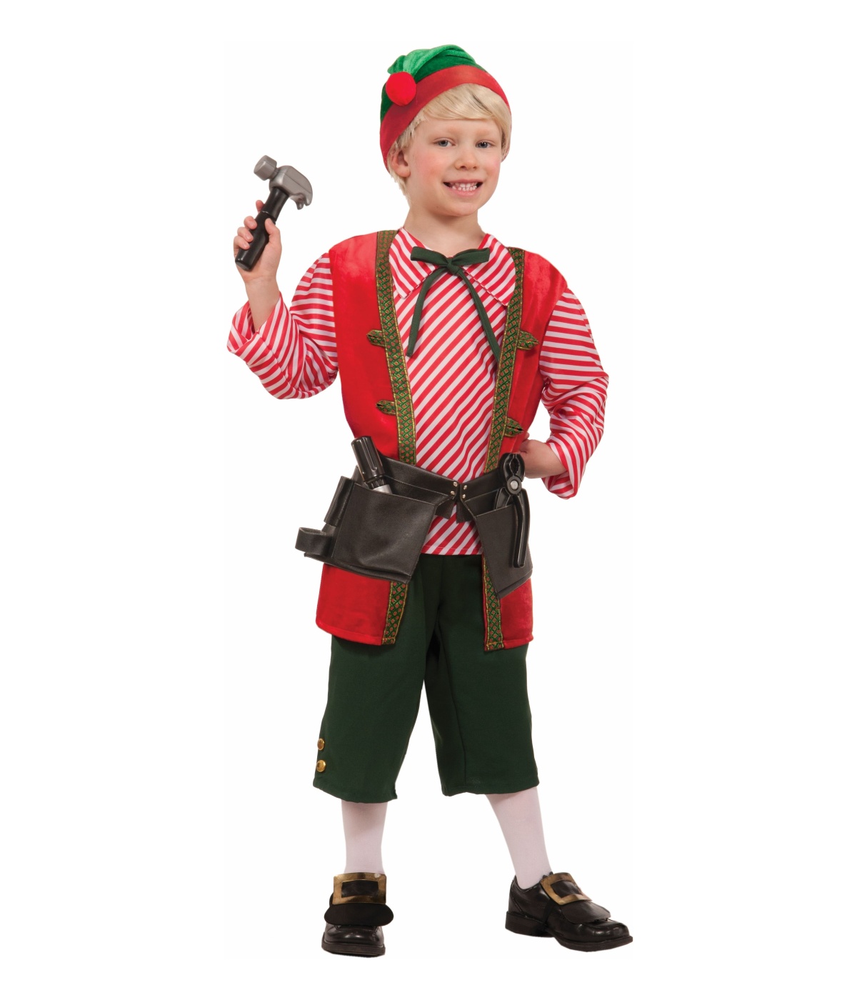 Toy Maker Elf Boy Costume Christmas