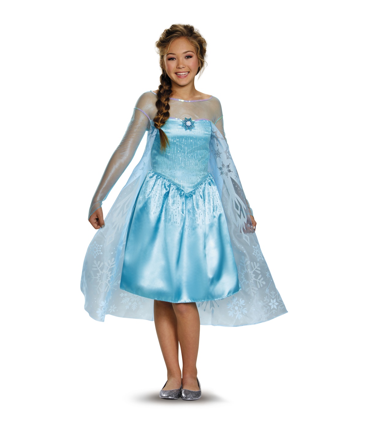  Girls Frozen Elsa Disney Costume