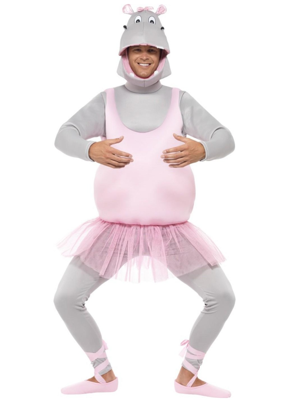  Ballerina Hippo Male Costume
