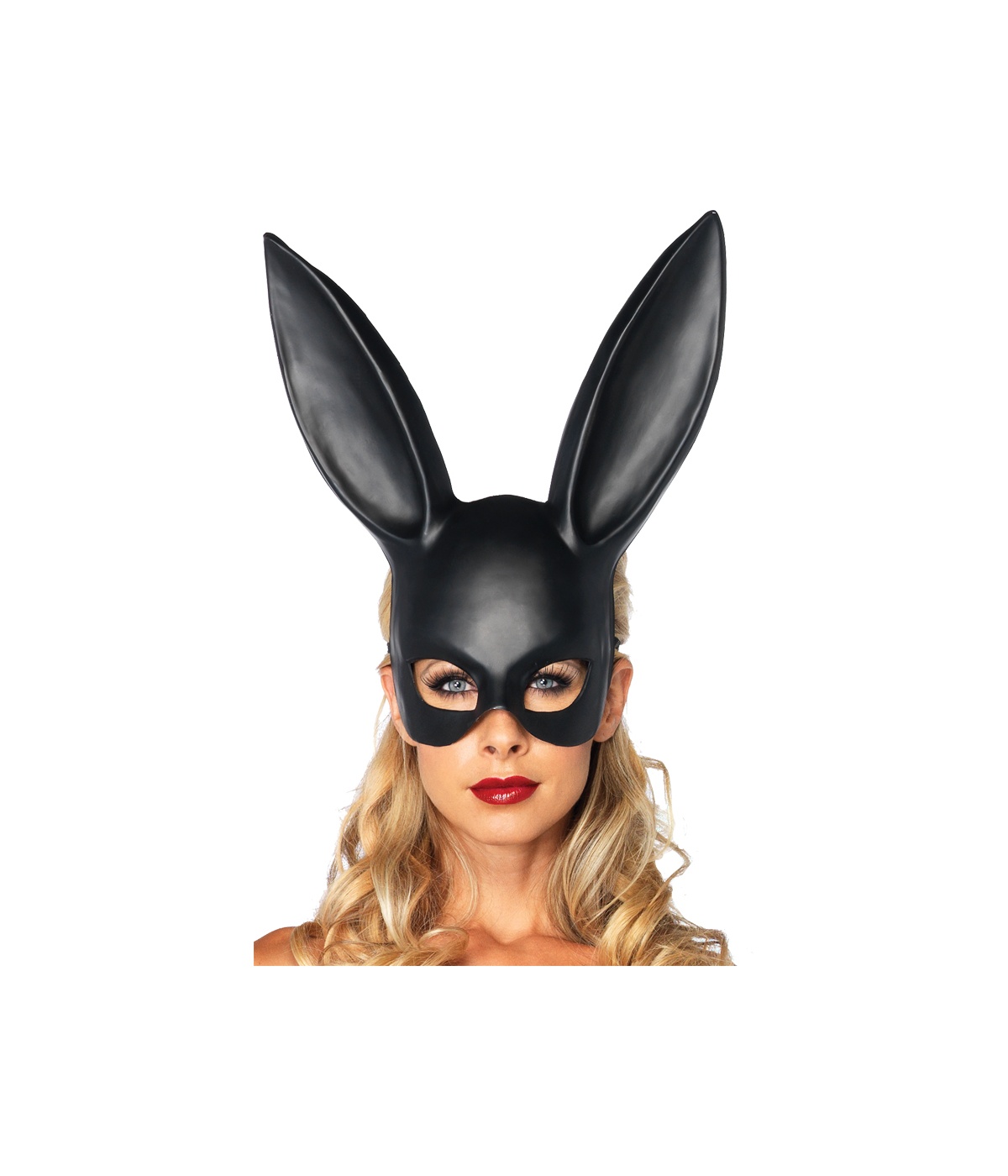  Black Bunny Party Mask