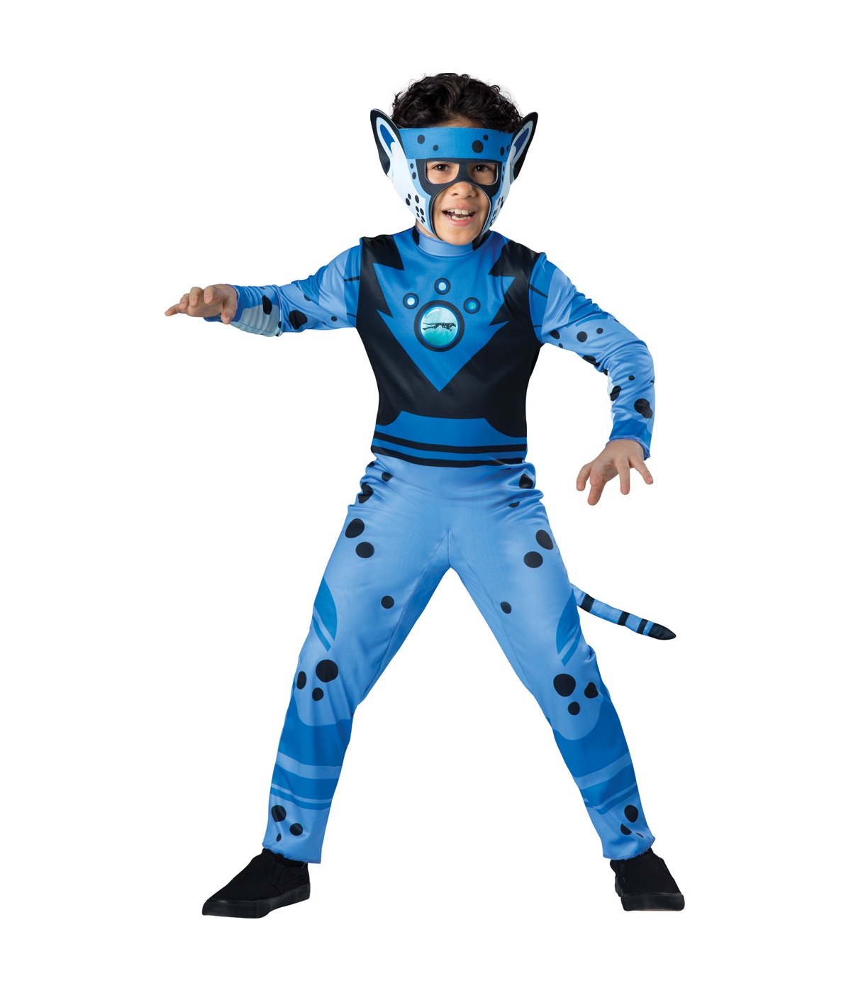  Boys Blue Cheetah Costume