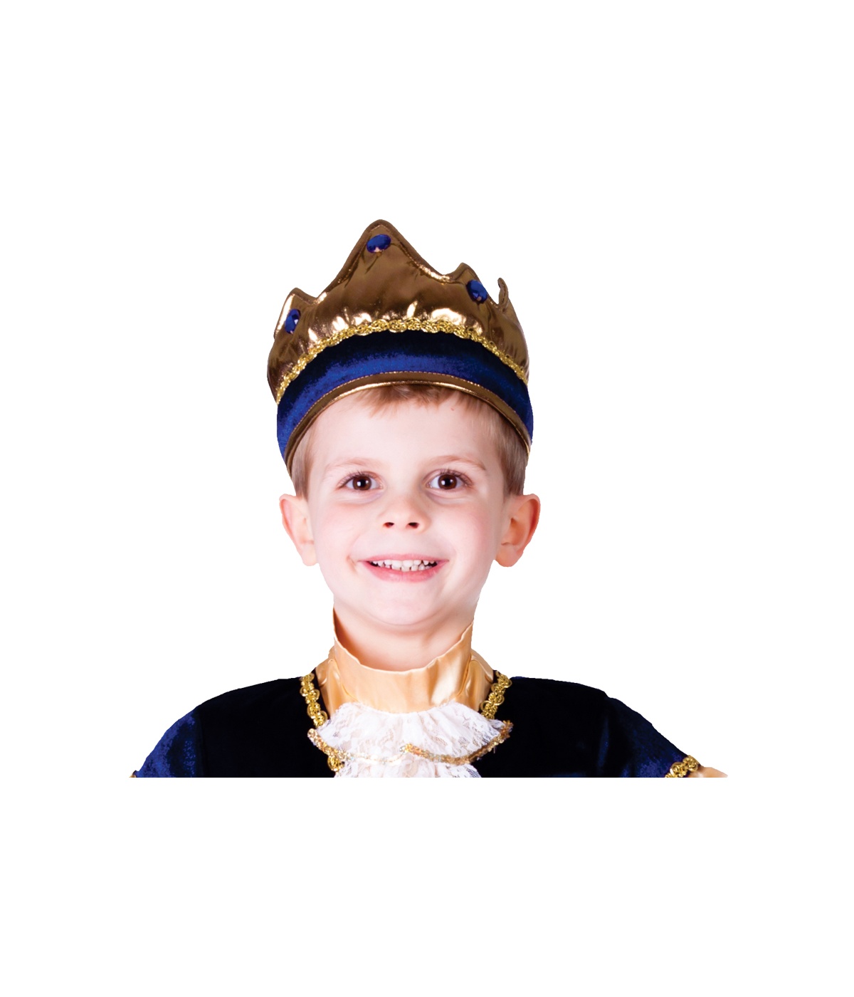  Boys Blue King Crown