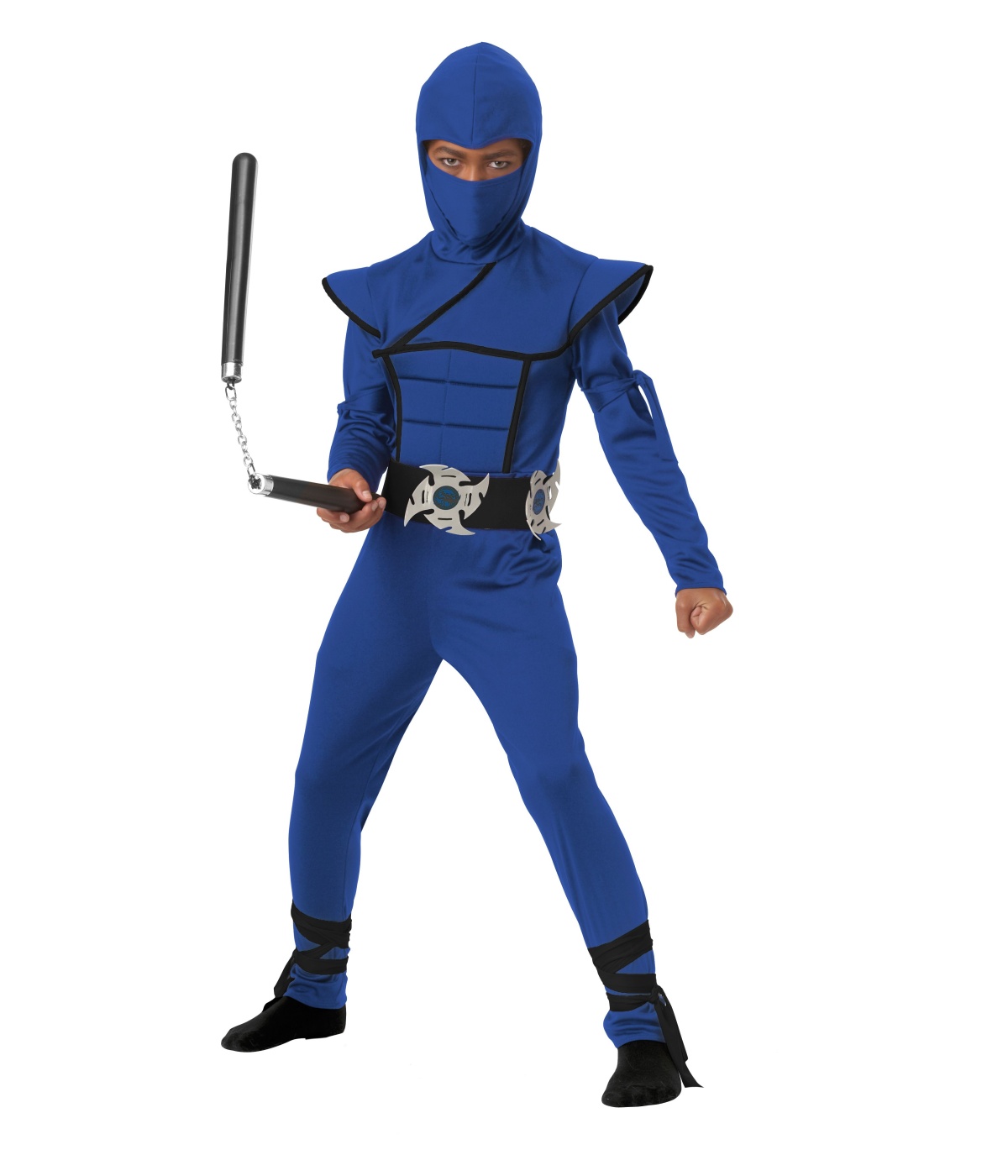  Boys Blue Stealth Ninja Costume
