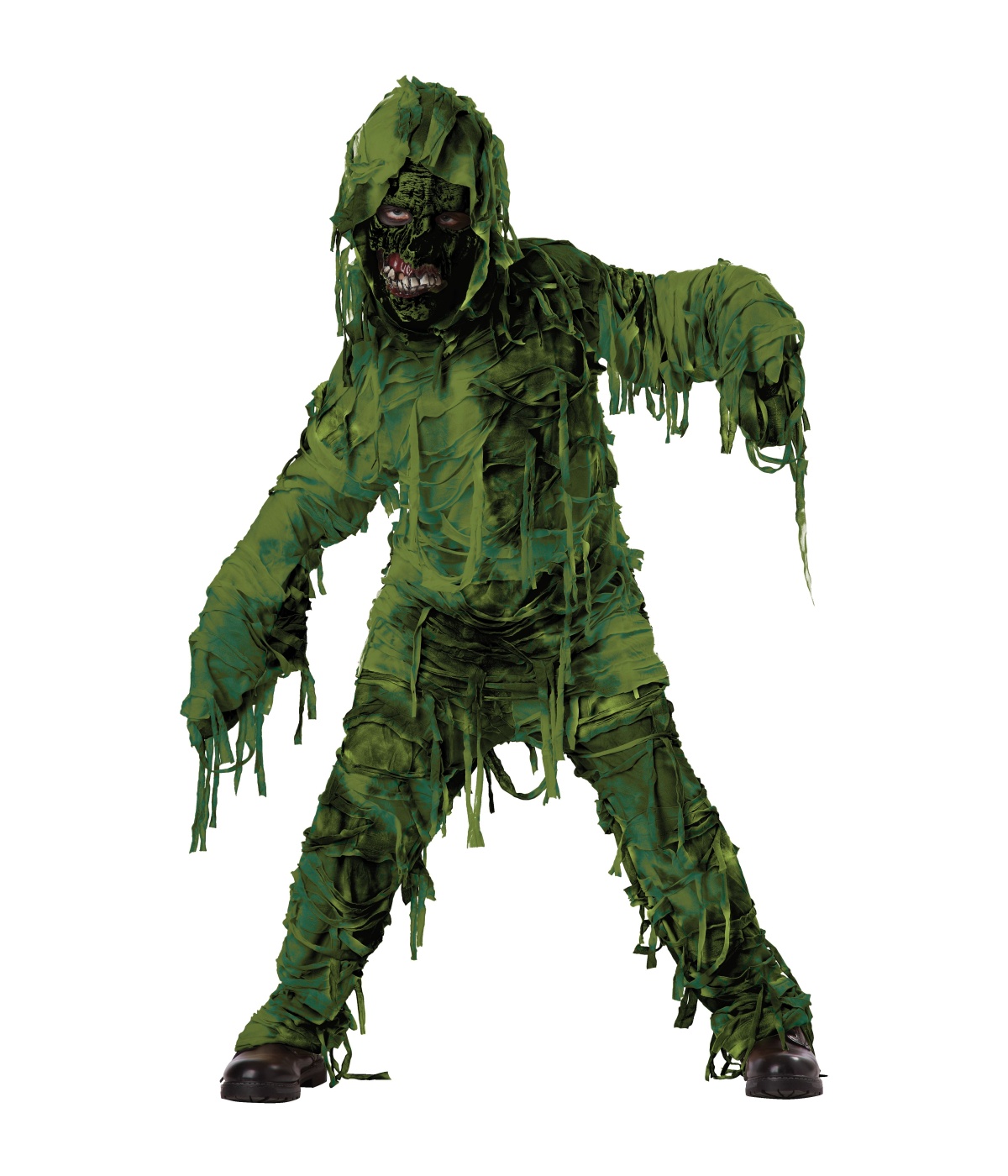  Boys Green Swamp Monster Costume