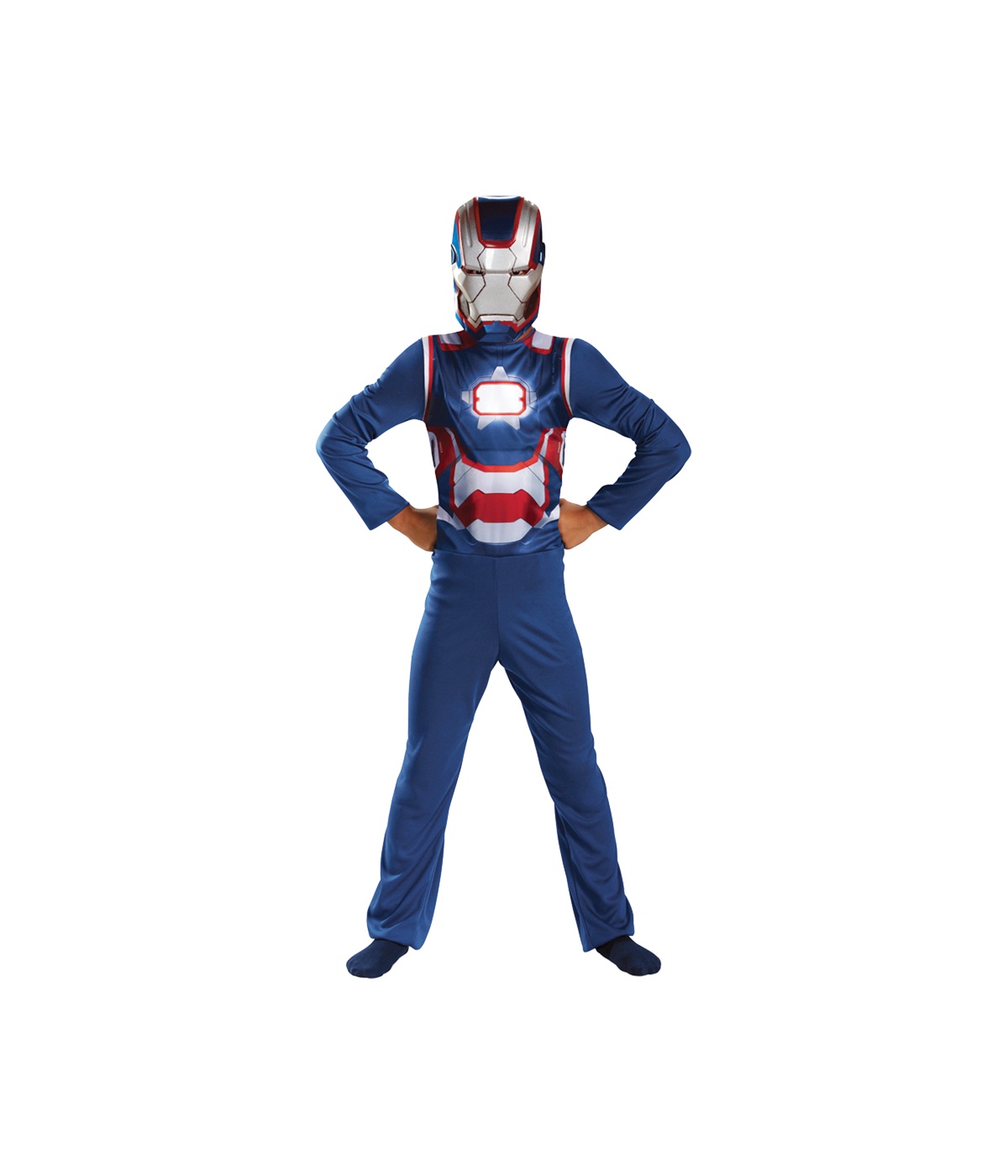  Boys Iron Man Patriot Costume