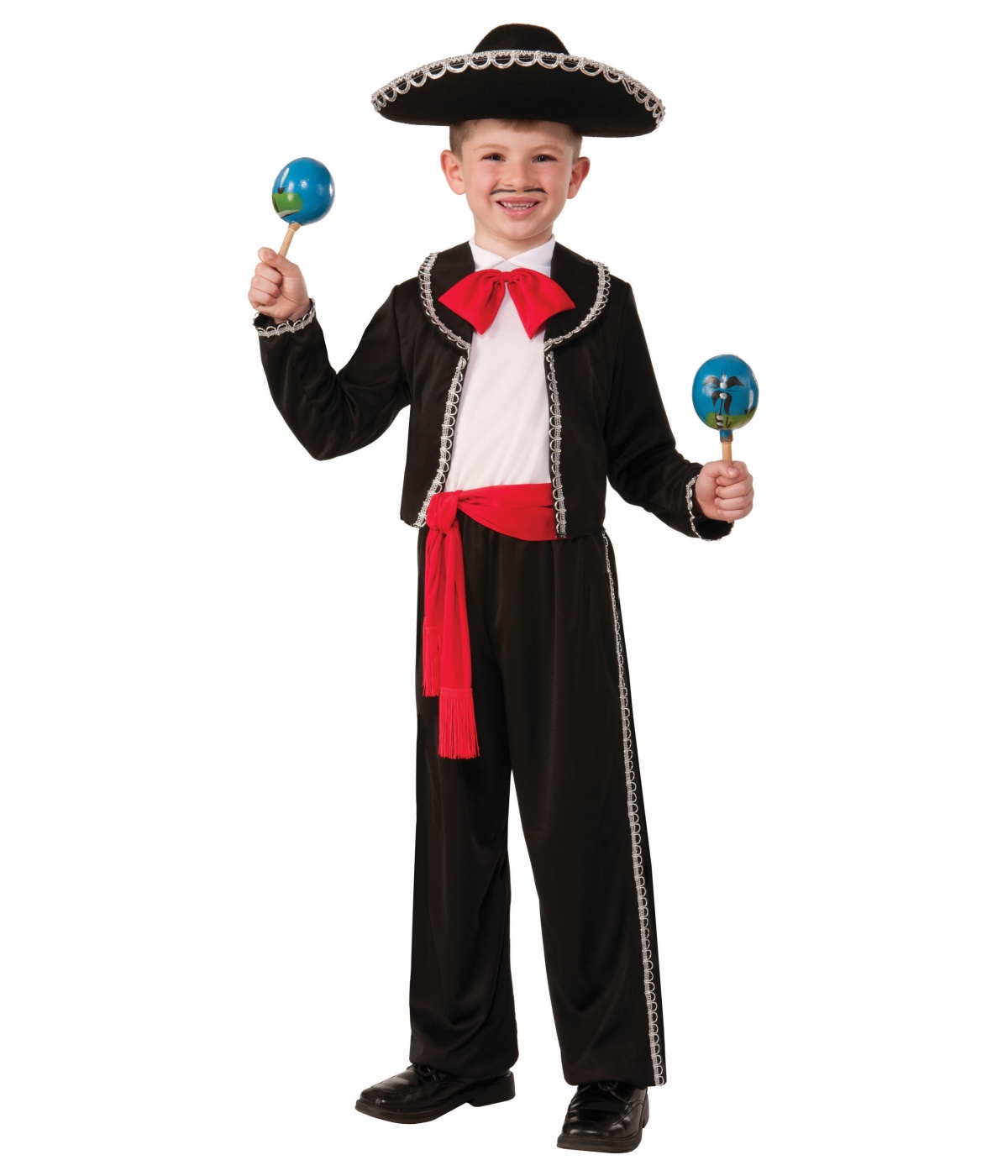  Boys Mexican Musician Costume