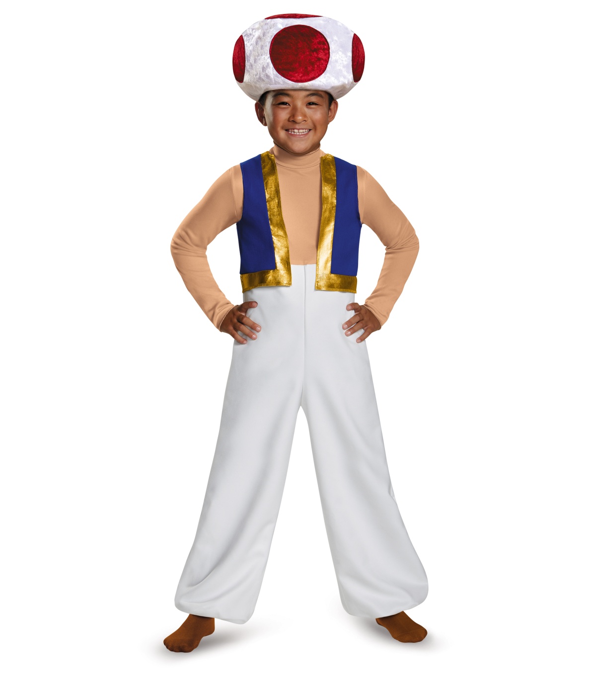  Boys Toad Super Mario Costume